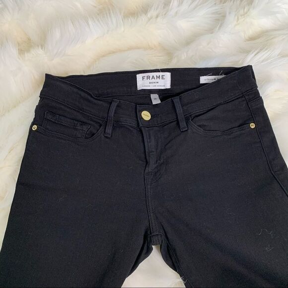 Frame black skinny jeans size 26 - Picture 2 of 7